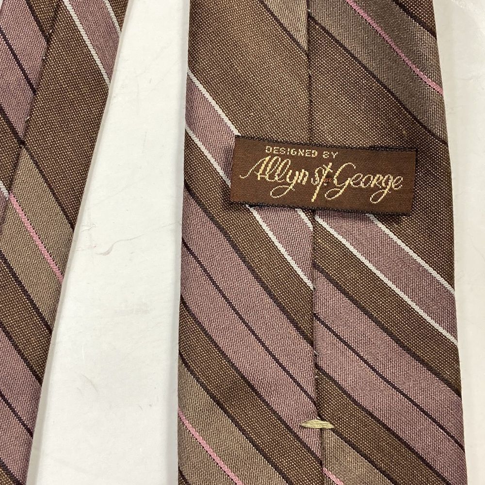 Vintage Mens Tie Set 4 - Picture 3 of 10